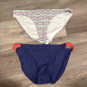 Old Navy Blue Bikini Bottoms